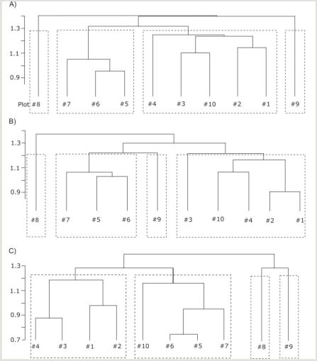 Cluster Dendrograms Built By Average Agglomerative Clustering Upgma