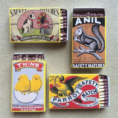 Vintage Matchboxes,matchbox Collection S,matchbox Lover Gifts ...