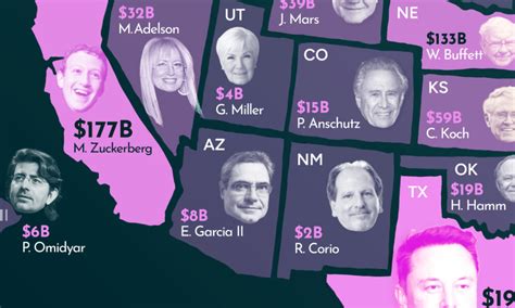 Mapped The World S Billionaire Population By Country