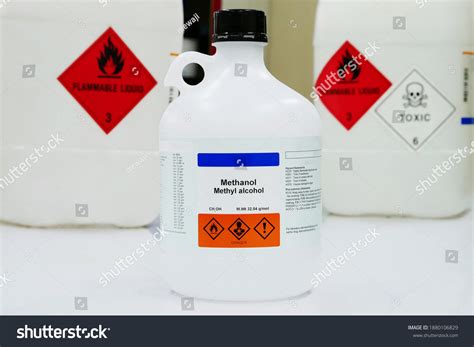 Bottle Methanol Methyl Alcohol Meoh Properties Stock Photo 1880106829 ...