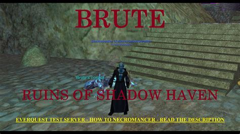 Night Of Shadows Brute Ruins Of Shadow Haven T2 How To EverQuest