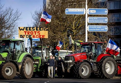 Boeren Protesteren Opnieuw Tegen Stikstofbeleid Van Nederlandse