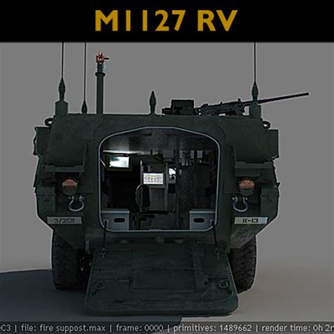 Max Army M1127 Reconnaissance Vehicle