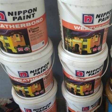 Jual Nippon Paint Weatherbond For Exterior Walls Murah Cat Tembok