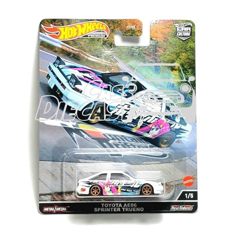 Hot Wheels Scale Toyota AE Sprinter Trueno TRD Slide Street