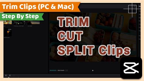 Trim Cut Or Split Video Clips Capcut Pc Tutorial Youtube