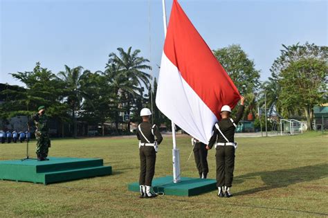 Korem 042 Gapu Gelar Upacara Peringatan Hari Kebangkitan Nasional Ke