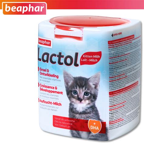 Beaphar 500 g Lactol Aufzucht-Milch für Katzen Welpen Kitten ...