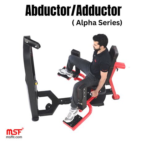 Pin Loaded Manual Abductor Adductor Alpha Series For Gym At Best Price