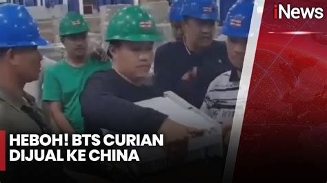 Heboh Polisi Gerebek Penyimpanan Bts Bts Curian Dijual Ke China