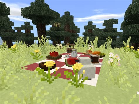 Pin By Cow On My Pins Minecraft Picnic Spot Minecraft Designs