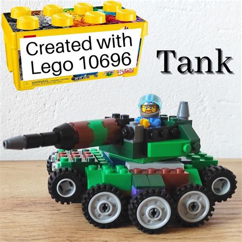 Lego Classic 10696 Building Ideas Tank Diy Instruction Artofit