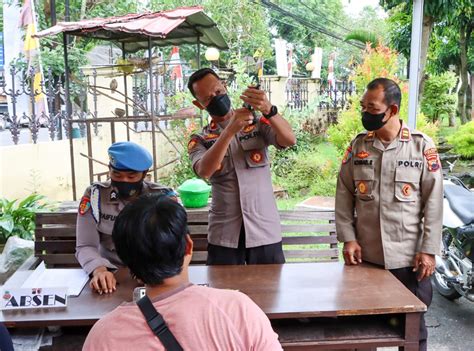 Polres Tegal Cek Senjata Api Anggota Cegah Penyalahgunaan