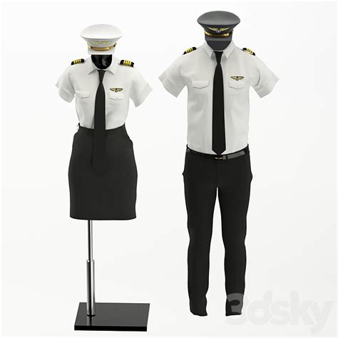 pilot suit - Clothes - 3D model