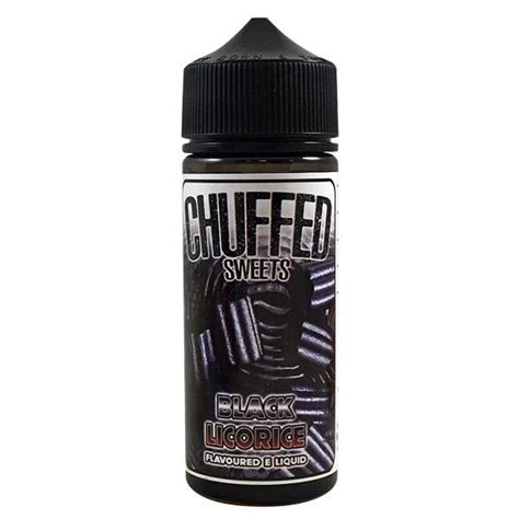 Chuffed Sweets Black Licorice Ml Booster Elixir Vaper Shop Y