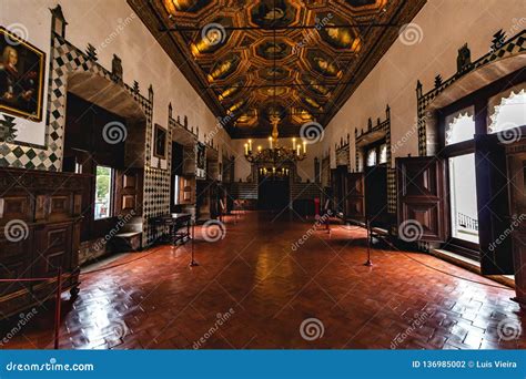 Sintra National Palace Interior Editorial Photography - Image of ...