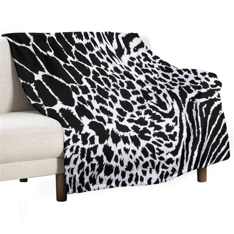 Animal Print Soft Print Blanket Throw Blankets Warm Cozy Lightweight