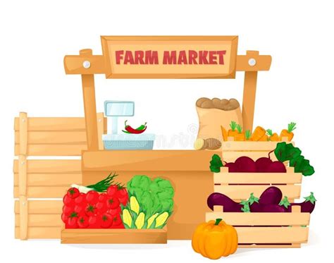 Animated Farmers Market Clipart - CLIPART