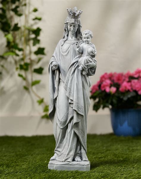 Mary Queen of Heaven statue, Indoor Outdoor Statuary: Monastery Icons