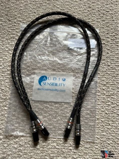 Audio Sensibility 1m XLR Statement SE OCC Copper Interconnects Photo