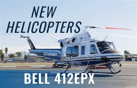 San Diego County Sheriff's Department New Helicopters -Nuevos ...