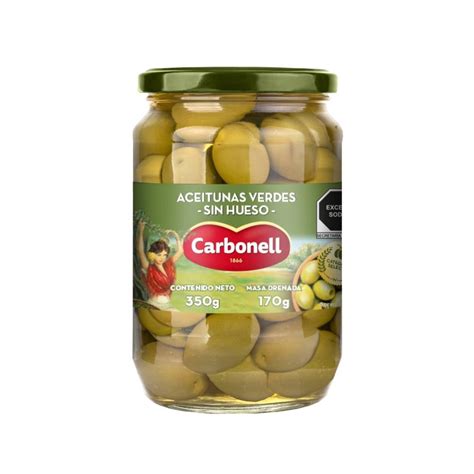 Aceitunas Verdes Carbonell Sin Hueso G Walmart