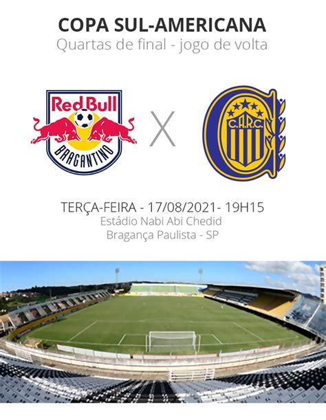 Bragantino x Rosario Central: veja escalações, desfalques e arbitragem