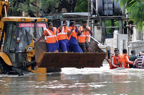 Photos Rescue Teams Respond To Historic Flood In Chennai Wbur News