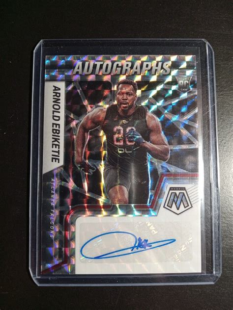 2022 Panini Mosaic Arnold Ebiketie Mosaic Prizm Auto Autograph Rc