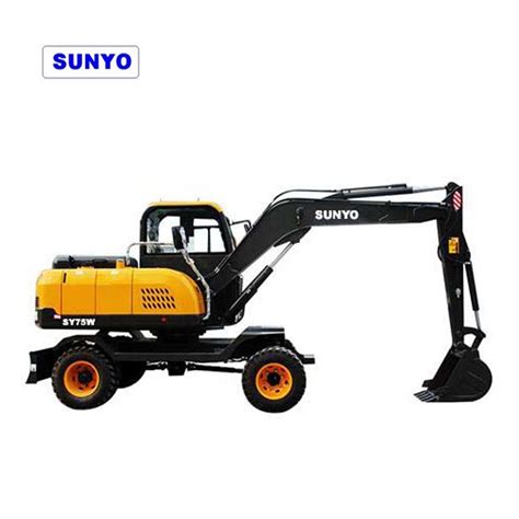 Mini Type Sunyo Brand Sy Model Wheel Excavator Is Hydraulic Excavator