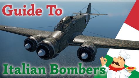 Guide to Italian Bombers 🍕| War Thunder - YouTube