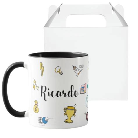 Caneca Personalizada E Criativa Empreendedor Nome Elo