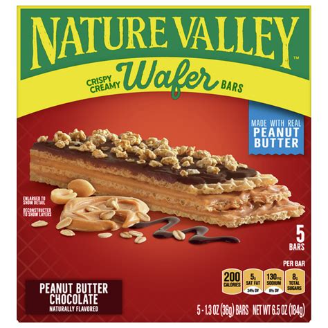 Save on Nature Valley Wafer Bars Crispy Creamy Peanut Butter Chocolate ...