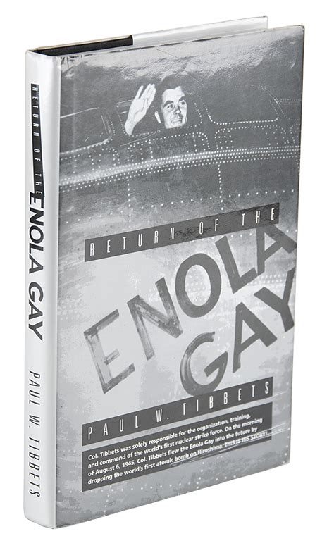 Enola Gay Paul Tibbets Signed Book Rr Auction