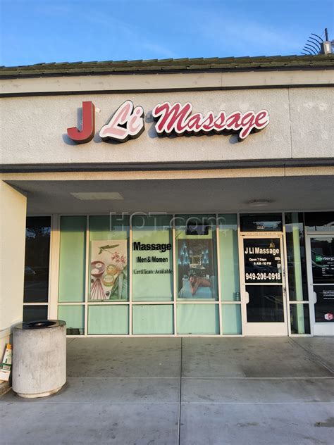 J Li Massage Massage Parlor In Laguna Hills Ca 949 206 0918