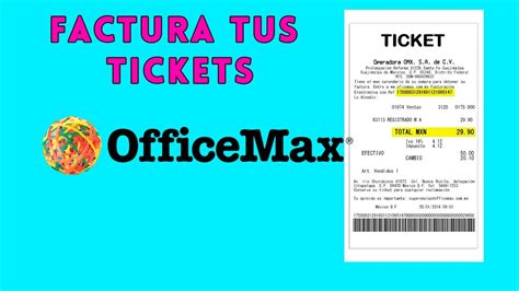 Arriba Imagen Factura De Office Max Abzlocal Mx