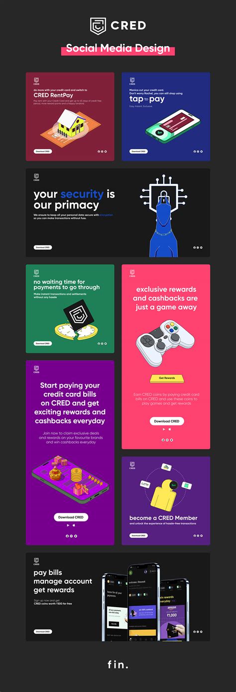 Cred Social Media Designs Behance