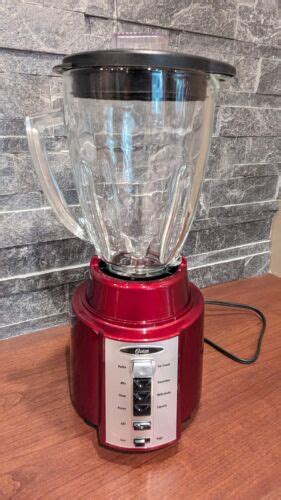 Oster Bccg08 Classic Series 8 Speed Blender Red 34264459168 Ebay