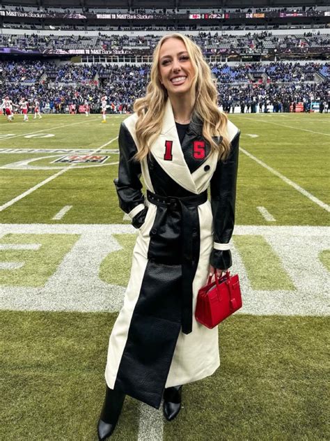 Brittany Mahomes AFC Championship Coat | JacketsLand