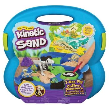 Kinetic Sand Baustellen Koffer Sandspielzeug Mit Kran Und Kipplader