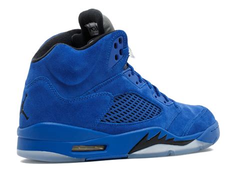 Air Jordan 5 Retro "blue Suede" - Air Jordan - 136027 401 - game royal ...
