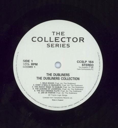 The Dubliners Collection UK 2 LP Vinyl Record Set Double LP Album