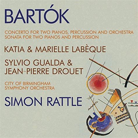 Bartók Concerto for Two Pianos and Percussions Sonata for Two Pianos