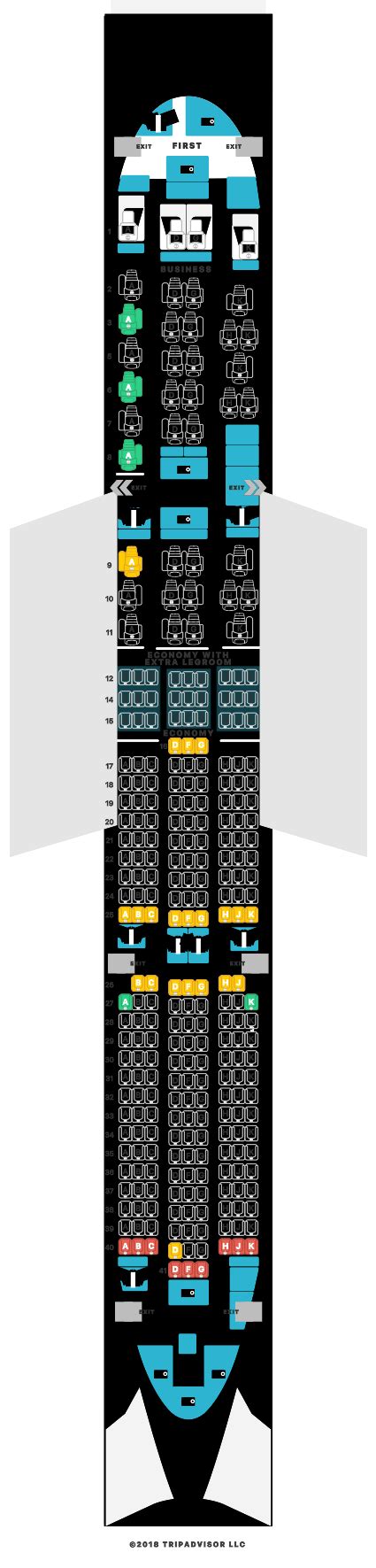 Seatguru Seat Map Malaysia Airlines Airbus A350 900 359