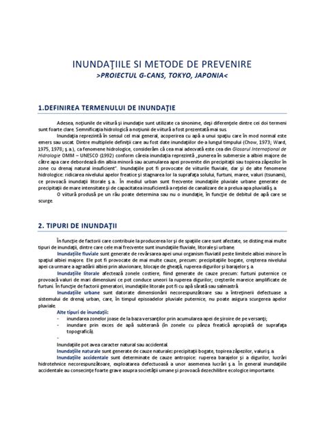 PDF Inundatiile Si Metode De Prevenire DOKUMEN TIPS