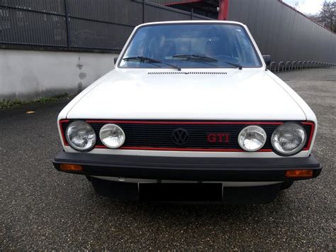 Volkswagen Golf Gti De 1979 à Vendre Voiture Ancienne De Collection