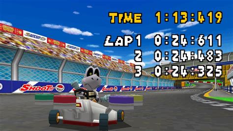 Mario Kart Ds Figure 8 Circuit 1 13 419 Non Prb World Record Taiga Youtube