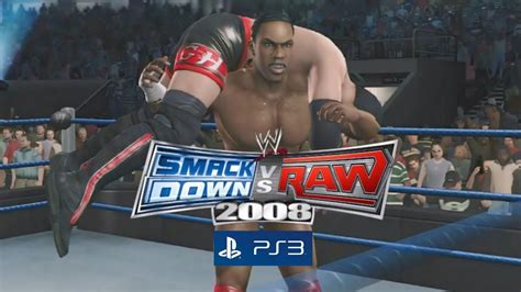 Wwe Smackdown Vs Raw 2008 Ps3 In 2024 Youtube