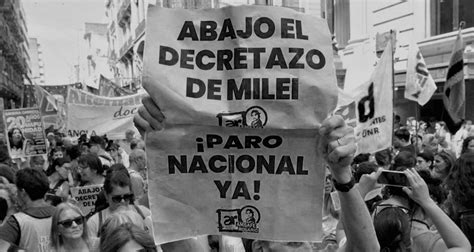 Primer Paro Nacional Contra Milei