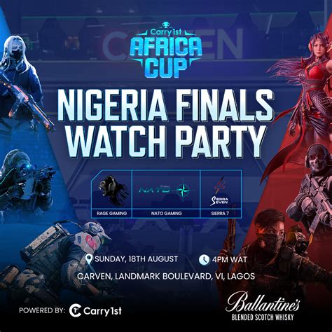 Nigerian Codm Fans Experience The Carry1st Africa Cup Nigeria Finals Live